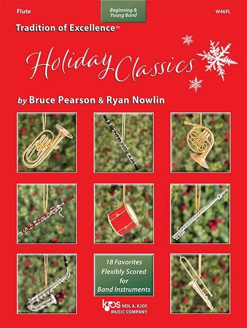 Tradition of Excellence: Holiday Classics - Pearson/Nowlin - Flute - Book