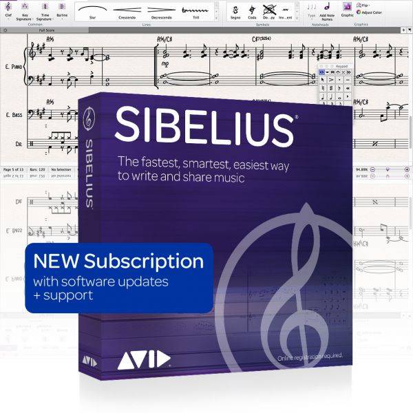 Sibelius 1-Year Subscription - Download