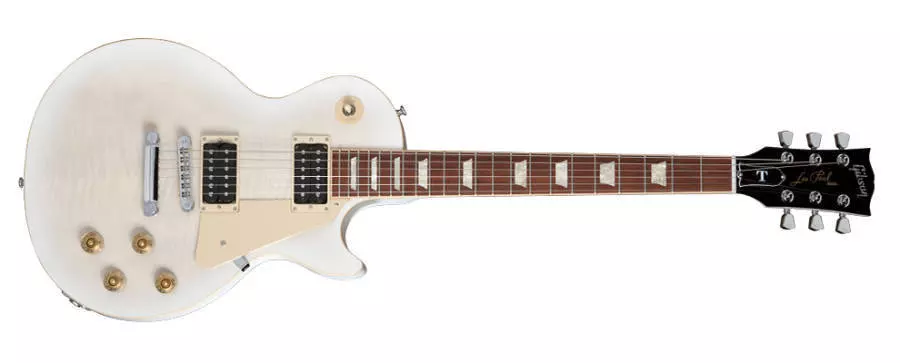 Les Paul Signature T (Chrome Hardware) - Alpine White Burst