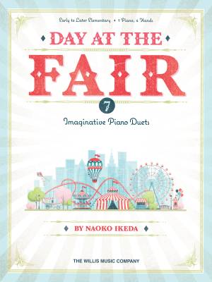 Willis Music Company - Day at the Fair - Ikeda - Piano Duet (1 Piano, 4 Hands) - Book