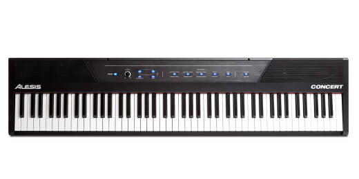 Alesis - Concert 88-Key Digital Piano with Full-Sized Keys