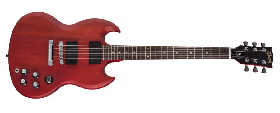 2013 SGJ Electric - Satin Cherry Finish