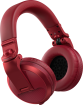 Pioneer DJ - HDJ-X5BT Over-Ear DJ Bluetooth Headphones - Red