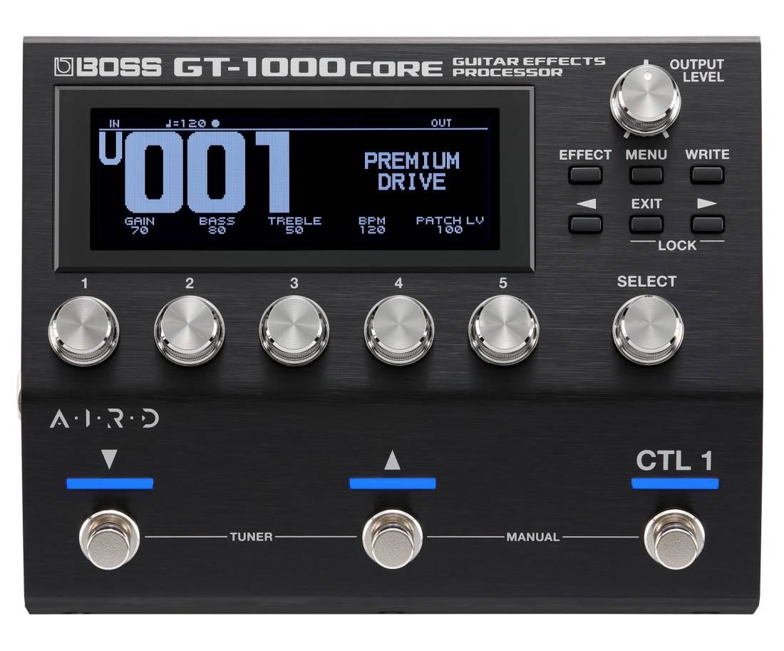 純正値下[超美品] BOSS GT-1000 Guitar Effects Processor BOSSの技術を結集した作り上げた最高峰の音質と機能性 [MI638] マルチエフェクター