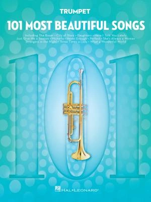 Hal Leonard - 101 Most Beautiful Songs - Trumpet - Book