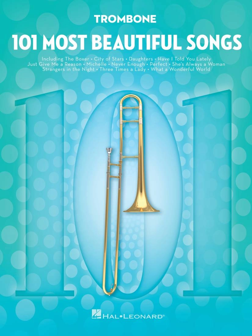 101 Most Beautiful Songs - Trombone - Book