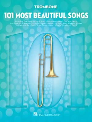 Hal Leonard - 101 Most Beautiful Songs - Trombone - Book