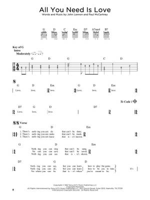 First 50 Songs by the Beatles You Should Play on Guitar - Easy Guitar TAB - Book