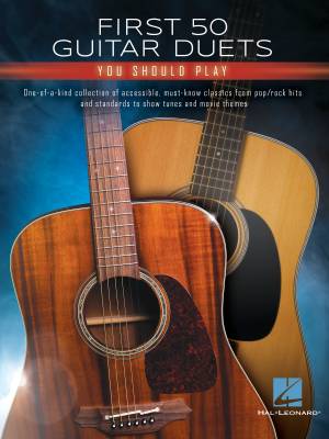 Hal Leonard - First 50 Guitar Duets You Should Play - Phillips - Guitare - Livre
