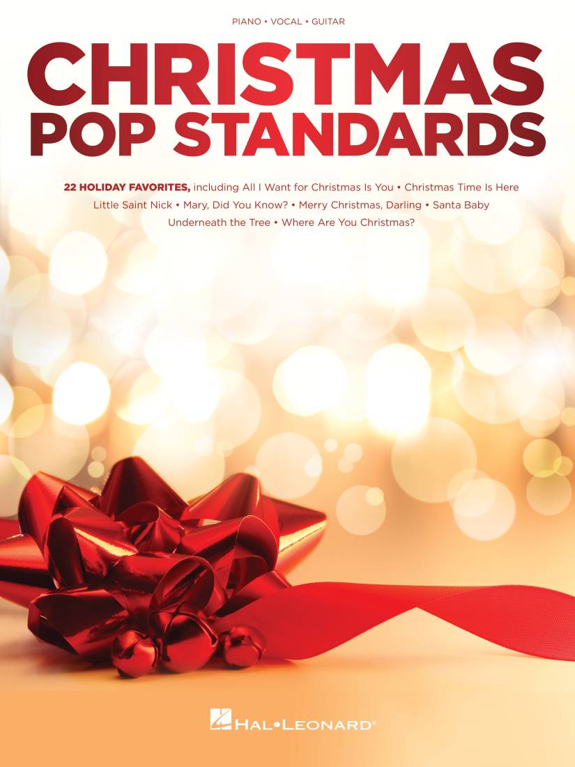 Christmas Pop Standards - Piano/Vocal/Guitar - Book