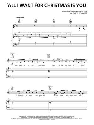 Christmas Pop Standards - Piano/Vocal/Guitar - Book