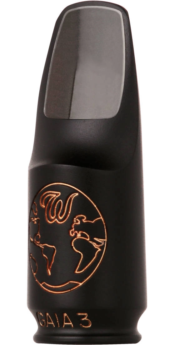 GAIA 3 Hard Rubber Soprano Saxophone Mouthpiece - 6