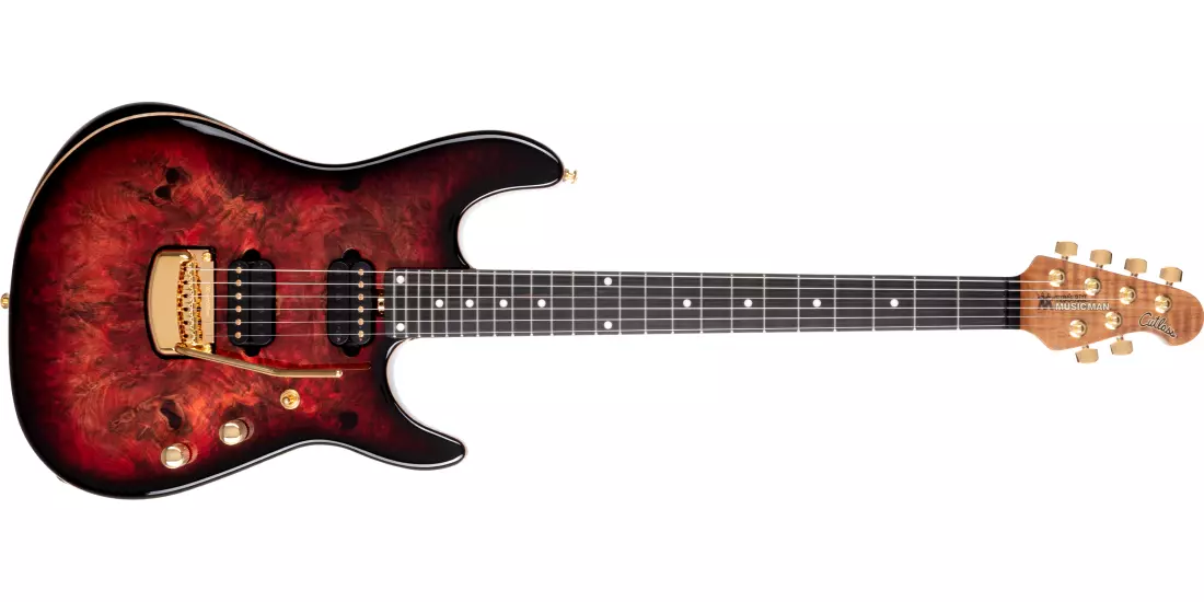 BFR Jason Richardson 6-String Cutlass Electric Guitar - Rorschach Red