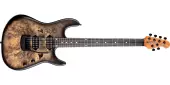 Ernie Ball Music Man - BFR Jason Richardson 6-String Cutlass Electric Guitar - Buckeye Burl\/Black Burst