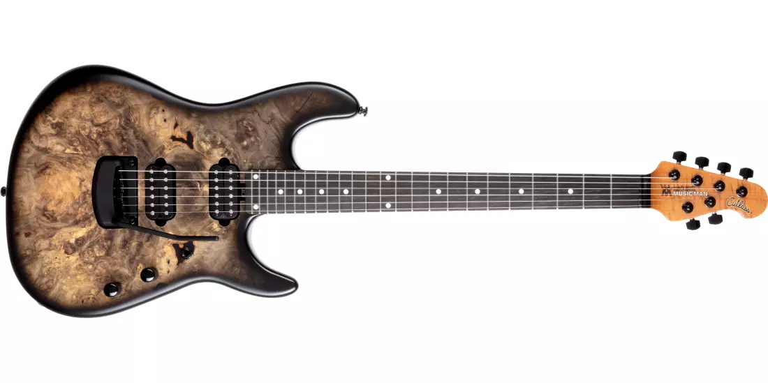 BFR Jason Richardson 6-String Cutlass Electric Guitar - Buckeye Burl/Black Burst