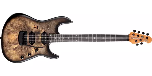 Ernie Ball Music Man - BFR Jason Richardson 6-String Cutlass Electric Guitar - Buckeye Burl/Black Burst