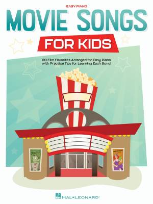 Movie Songs for Kids - Easy Piano - Book