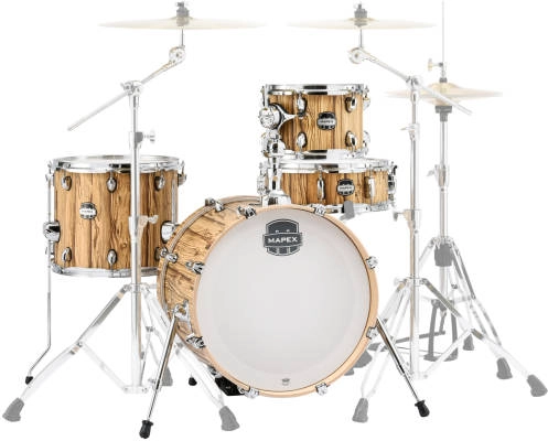 Mapex - Mars 4-Piece Bop Shell Pack (18,10,14,SD) - Driftwood