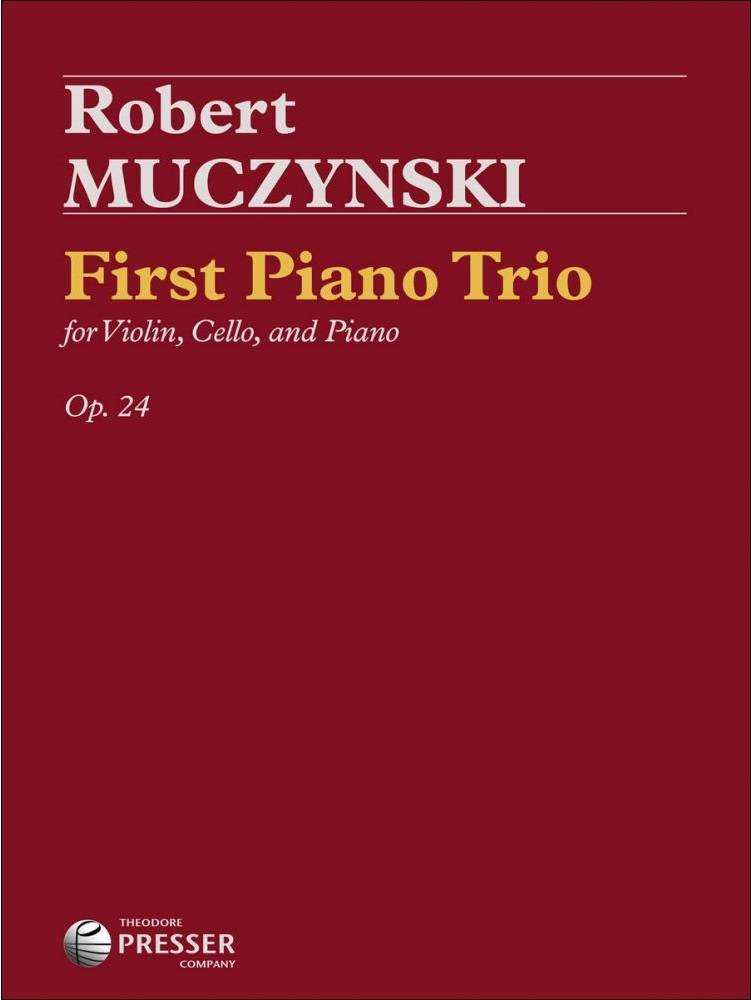 First Piano Trio, Op.24 - Muczynski - Piano Trio - Score/Parts