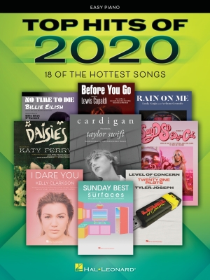 Top Hits of 2020: 18 of the Hottest Songs - Easy Piano - Book