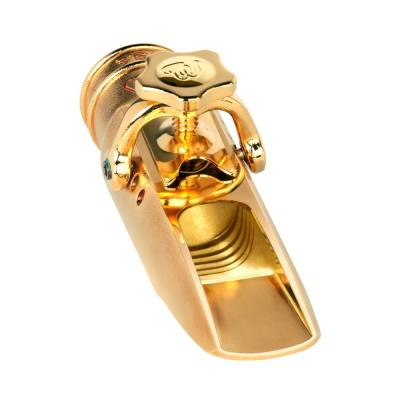 Shiva 3 Gold Tenor Saxophone Mouthpiece - 8