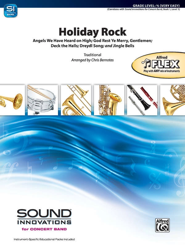 Holiday Rock - Bernotas - Concert Band (Flex) - Gr. 0.5