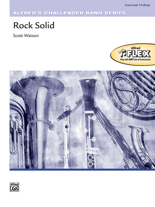 Rock Solid - Watson - Concert Band (Flex) - Gr. 1.5