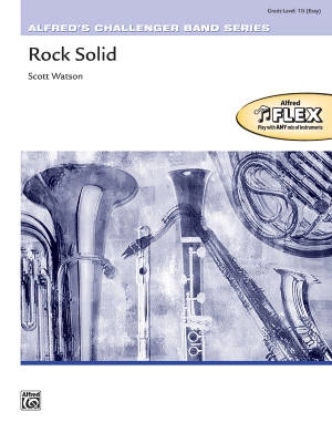 Alfred Publishing - Rock Solid - Watson - Concert Band (Flex) - Gr. 1.5