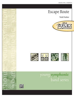 Alfred Publishing - Escape Route - Stalter - Concert Band (Flex) - Gr. 3