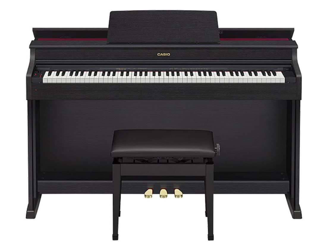 AP-470 88-Key Digital Piano with Bench - Black