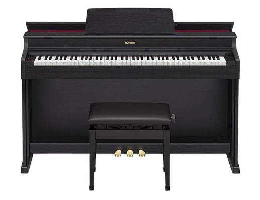 AP-470 88-Key Digital Piano with Bench - Black