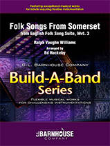 Folk Songs From Somerset (from English Folk Song Suite, Mvt 3) - Vaughan Williams/Huckeby - Concert Band (Flex) - Gr. 3.5