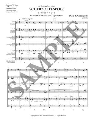 Scherzo D\'Espoir - Gillingham - Concert Band (Flex) - Gr. 5