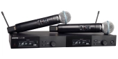 Shure - SLXD24D\/B58 Dual Wireless System with SLXD2\/B58 Handheld Transmitters - H55