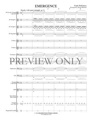 Emergence - McKinney/Marlatt - Brass Choir - Gr. Medium