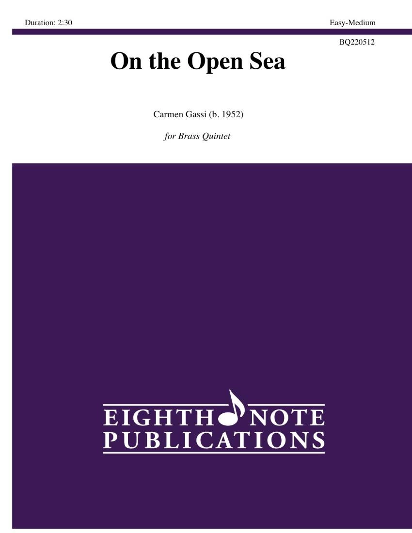 On the Open Sea - Gassi - Brass Quintet - Gr. Easy-Medium