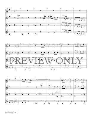 Laudamus Te from Gloria - Vivaldi/Marlatt - Clarinet Quartet - Gr. Easy-Medium
