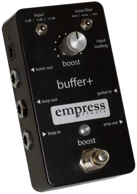 Buffer+ Pedal with Boost & Filter