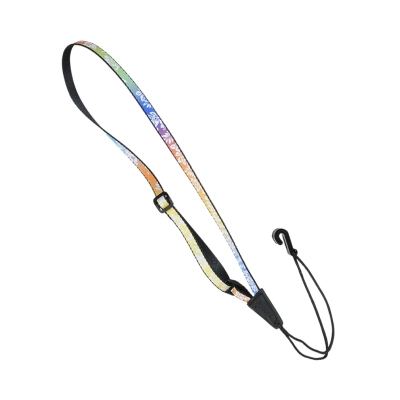 Hawaiian Design Ukulele Strap - Multi-Colour