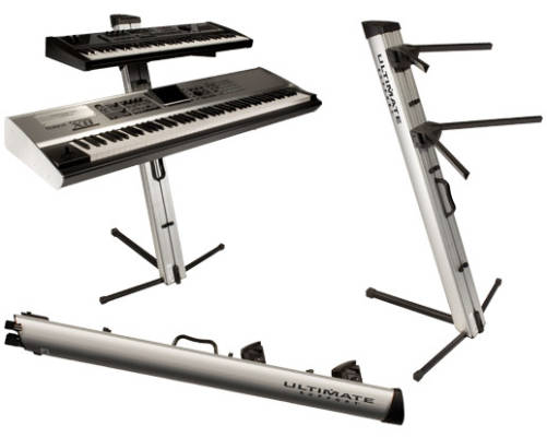 Ultimate Support - Apex Pro Keyboard Stand - Silver