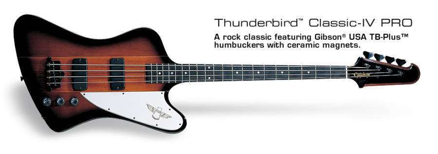 Epiphone - Thunderbird Classic IV PRO - Vintage Sunburst