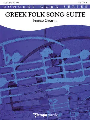 Hal Leonard - Greek Folk Song Suite - Cesarini - Concert Band - Gr. 3