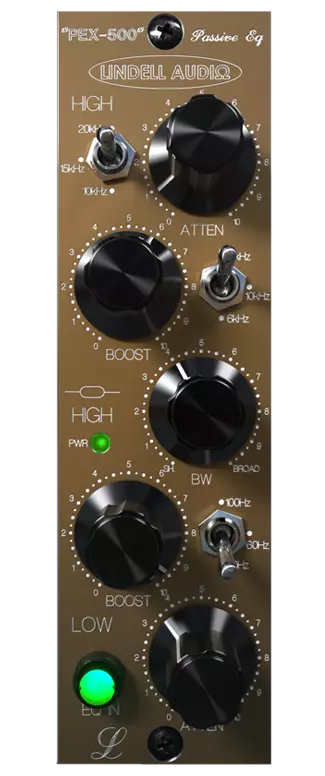 1 Channel Transformer Coupled Passive EQ