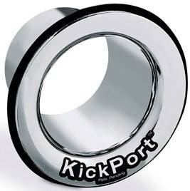KickPort - KP2 - Bass Drum Port - Chrome