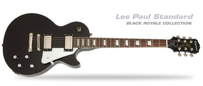 Epiphone - Les Paul Standard Royale in Black - Limited Edition