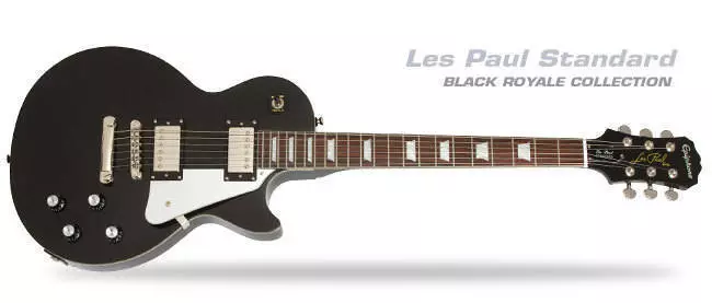 Les Paul Standard Royale in Black - Limited Edition