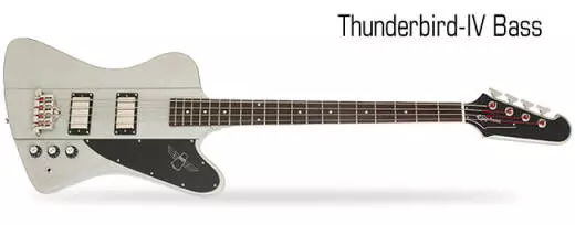 Limited Edition Thunderbird IV Bass - TV Silver