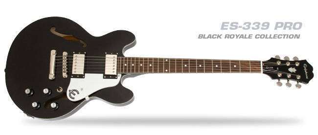 Epiphone - ES-339 Royal in Black - Limited Edition