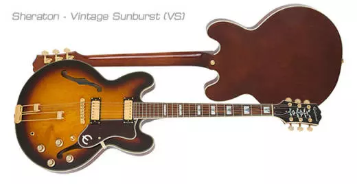 \'62 Sheraton Anniversary in Vintageburst - Ltd Edition