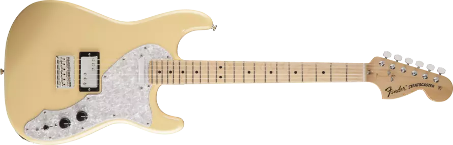 Pawn Shop \'70s Stratocaster Deluxe Guitar - Vintage White